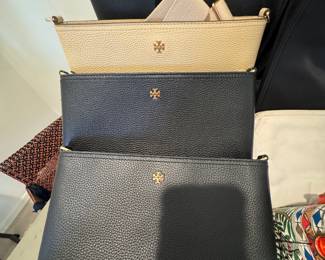 designer hanbags- many newer Tory Burch - with tags still attached