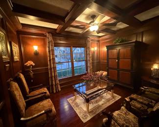 Office furniture and decorations