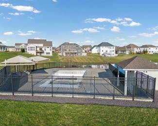 Golf course and community pool playground