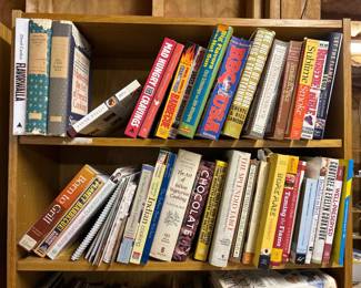 Approximately 250 cookbooks for sale for $350.   Call 9194171950 for an appointment. 
