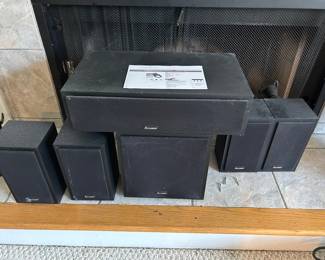 SURROUND SOUND SPEAKERS.