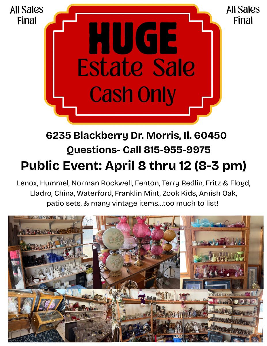 Estate Sale flyer