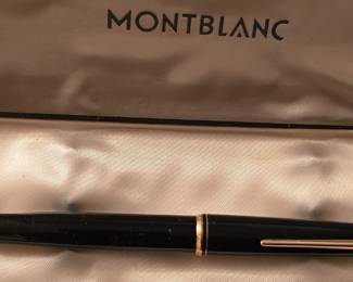Vintage Montblanc No. 24 Fountain Pen 1960s – Original Pearlized Clamshell Box 