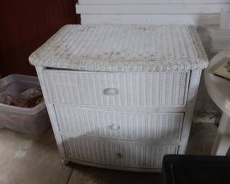 wicker   chest