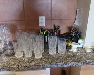 crystal  glasses