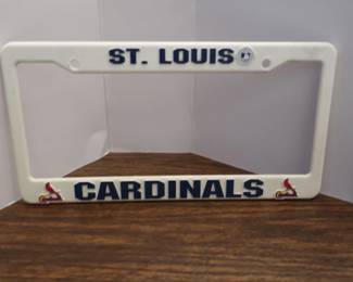 cardinals license plate holder