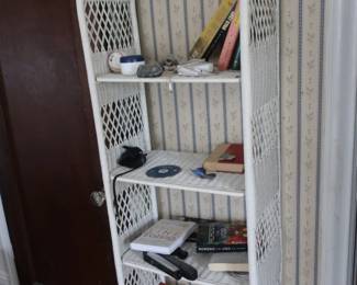 wicker shelf