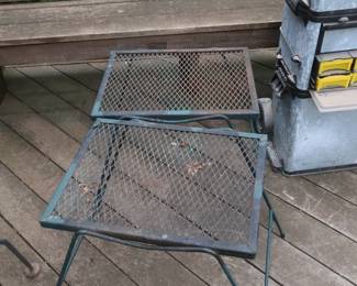 small iron tables