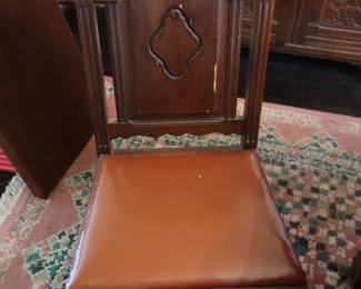 one  of  6  chairs  of  table