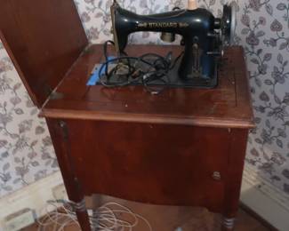 vintage standard sewing machine