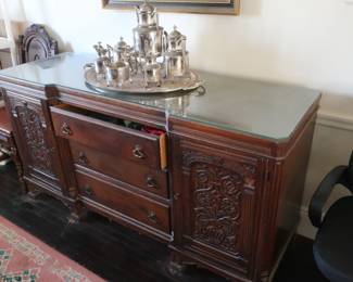 Vintage  dining  room  buffet   67"   x   22"