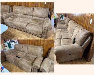Ashley reclining couch and loveseat