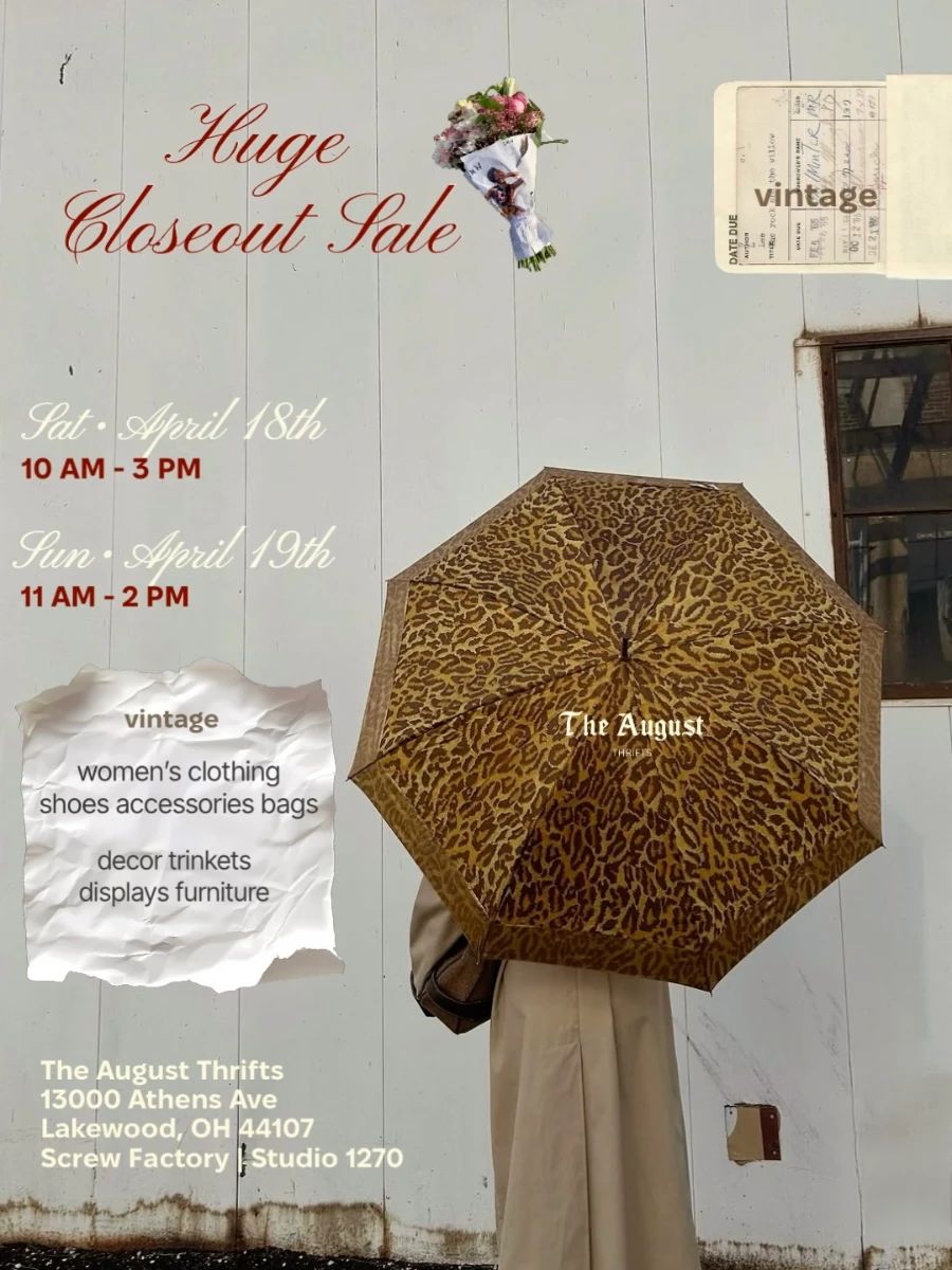 Event Flyer | The August Thrifts