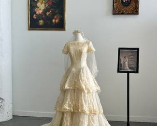 1950s Wedding Dress