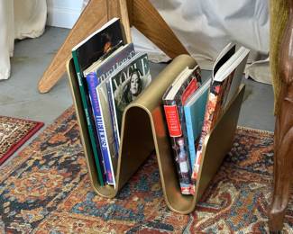 Magazine Holder + Magazines