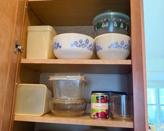 Vintage Federal Glass mixing bowls