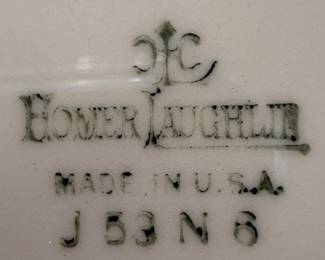 1953 Homer Laughlin china