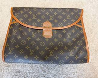Faux LV document case/folder