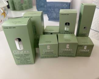 Clinique skin care (new in boxes)