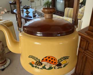 Vintage Sears mushroom teapot