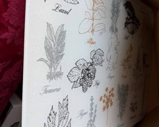 1970s tempered glass cutting boards