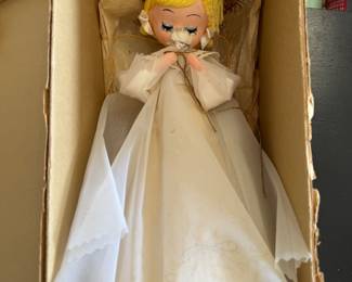 Vintage angel cone doll