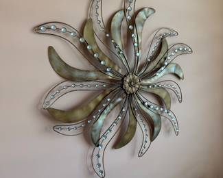Touch of Class metal wall art