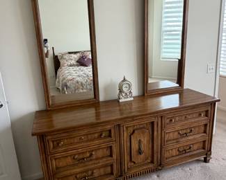 Vintage American of Martinsville mirrored dresser
