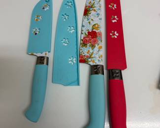 Pioneer Woman  ceramic knives