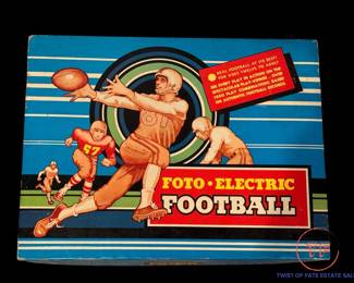 1956 Cadaco Foto Electric Football Tabletop Game