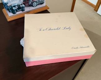 Vintage "To a Chevrolet Lady" Serving Set