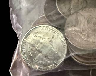SILVER War Nickels