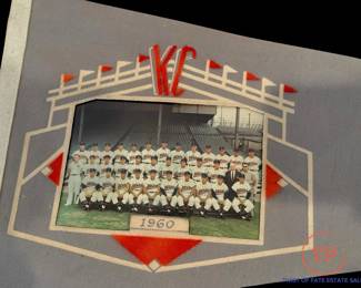 1960 KC ATHLETICS Vintage Baseball Pennant