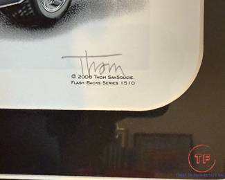 Signed "1956 Chevrolet Bel Air - Simply Stated" by THOM SANSOUCIE