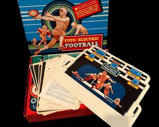 1956 Cadaco Foto Electric Football Tabletop Game