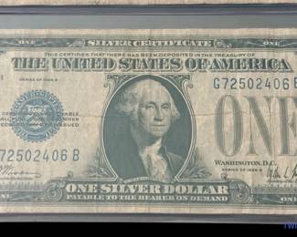 1928 $1 Silver Certificate