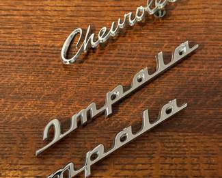 1950's CHEVY and IMPALA Emblems
