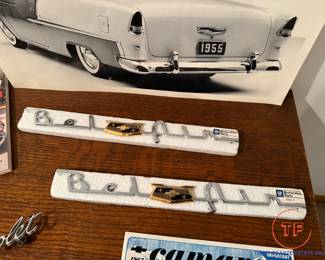 1950's Bel Air CHEVY Emblems