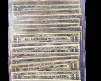 $1 Silver Certificates