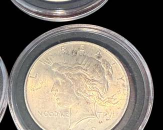 SILVER Peace Dollars
