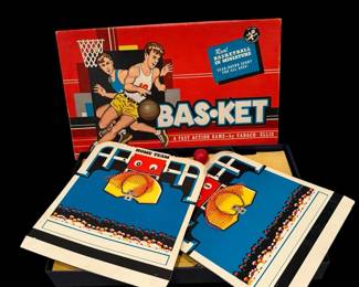 1969 Cadaco BAS-KET Tabletop Game