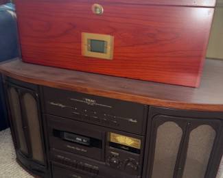 Humidor and repro radio/turntable