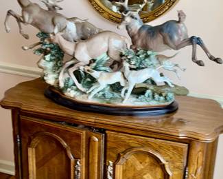 Pretty cupboard, NFS until the Deer are sold, oh dear!