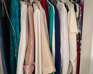 Lots of wonderful clothes. Ladies 