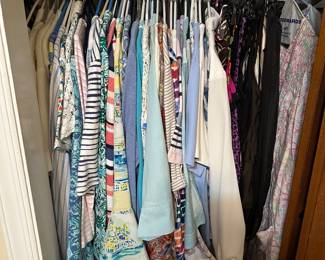 More clothes. Great spring colors. 