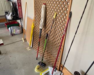 Umbrella, Mops, Lattice, Duster, Cork Board, TV, Holiday Storage Box