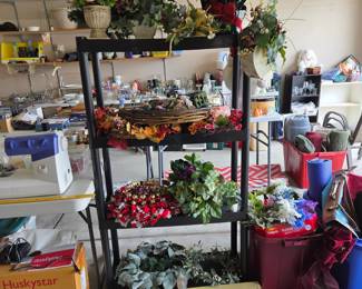 Floral Decorations, Holiday Wreaths, Greenery,Poinsettas