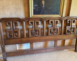 Midcentury King headboard