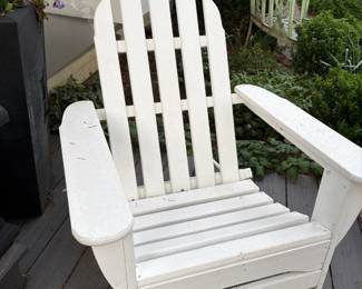 Polywood Adirondack chair
