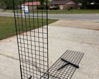 (3)Art Display Racks $175.00 set 24”w 74.5”t base 24”